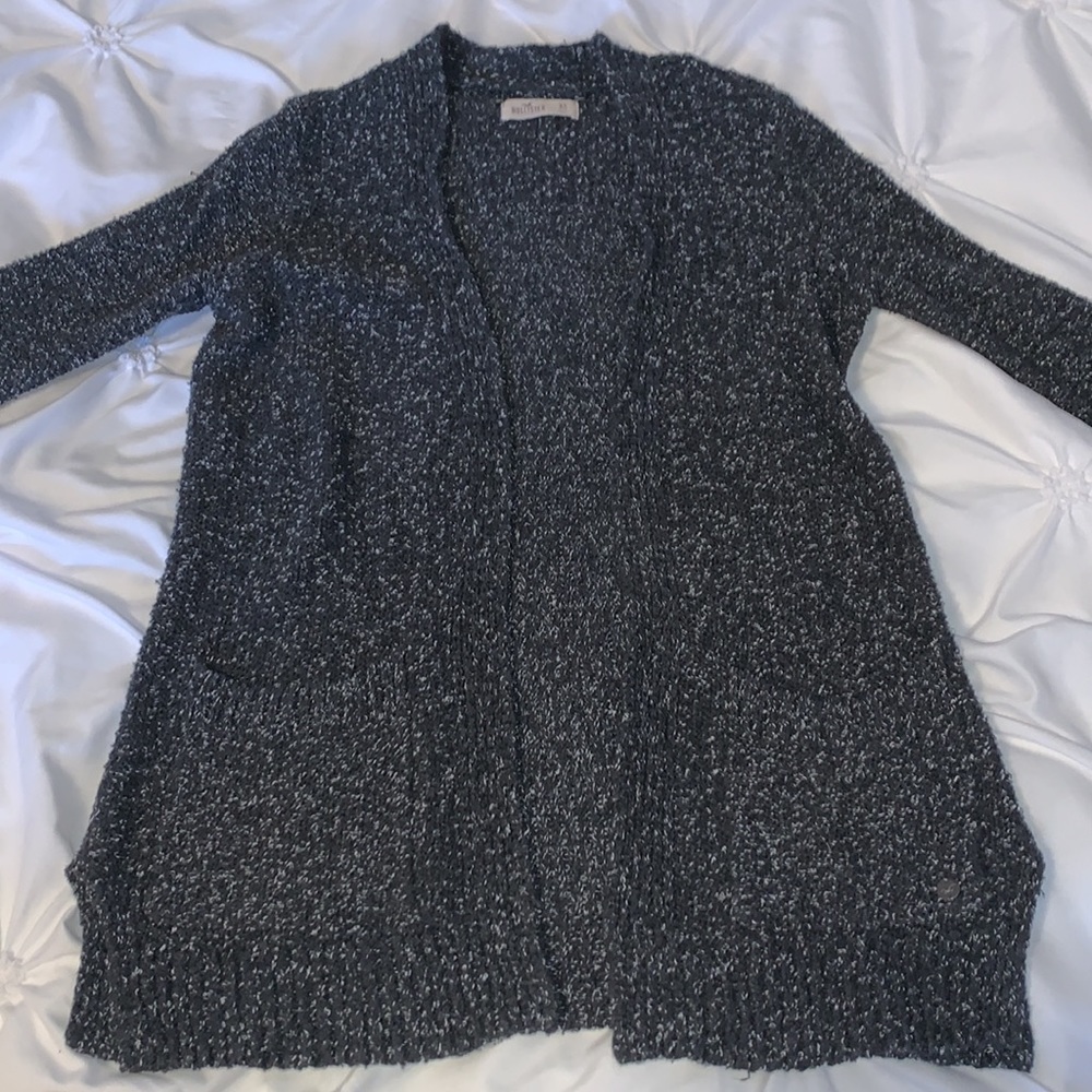 Hollister Speckled Knit Cardigan